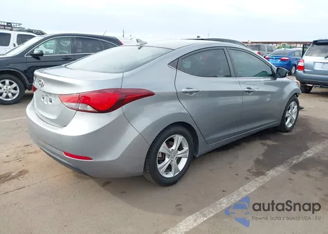 2016 Hyundai Elantra Value Edition из США, поврежденный, VIN KMHDH4AE8GU484249